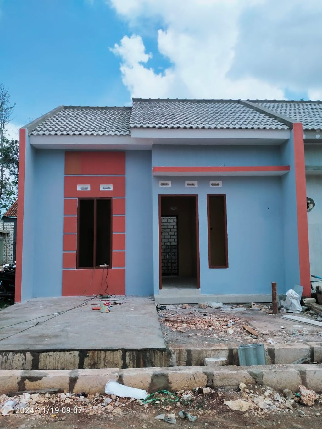 foto tampak rumah tipe 33 perumahan GRIYA ASY'ARI INDAH