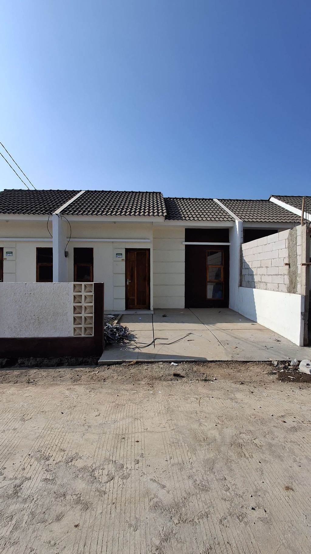foto tampak rumah tipe 30/60 perumahan SADJATI GARDEN CITY 2 Tahap 2