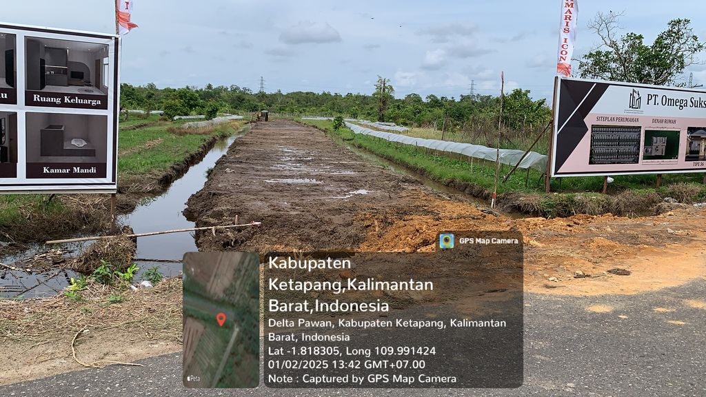 foto gerbang perumahan PERUMAHAN AMARIS ICON
