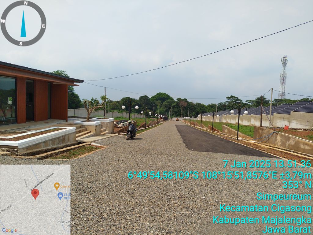 foto gerbang perumahan Pandawa Land