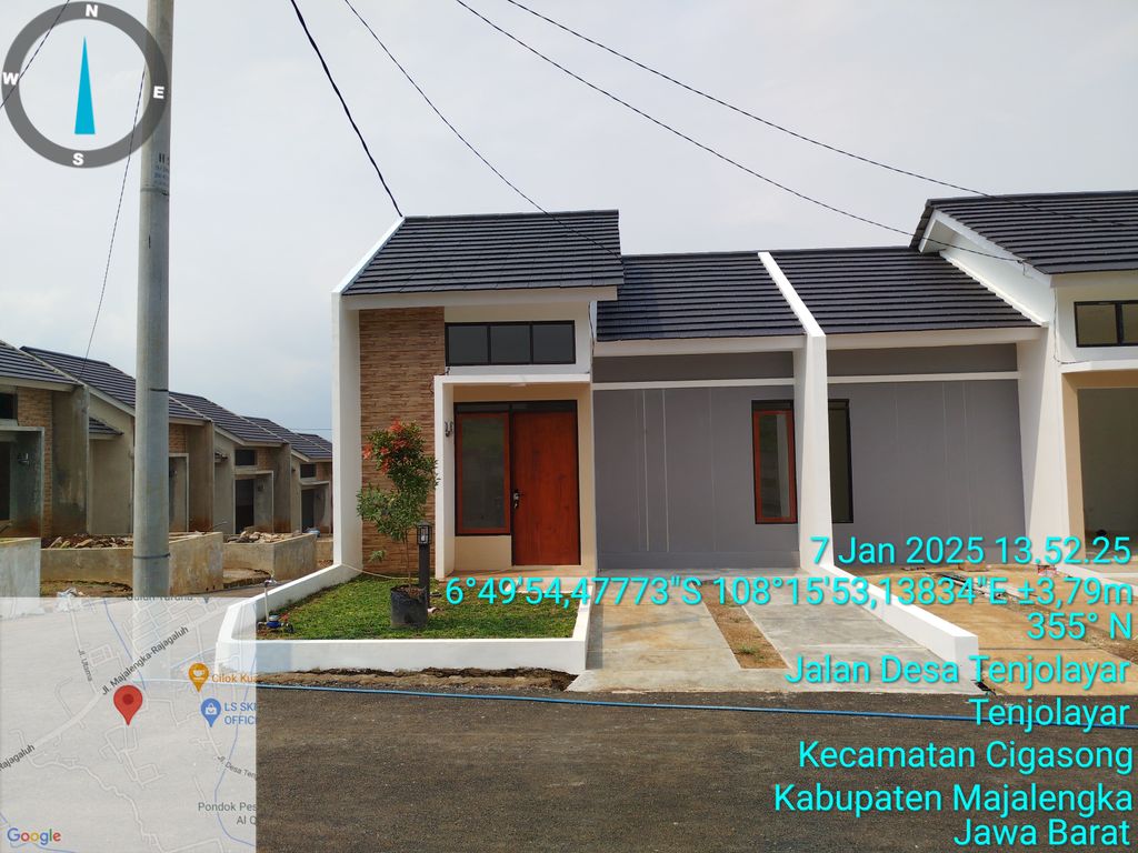 foto contoh rumah perumahan Pandawa Land