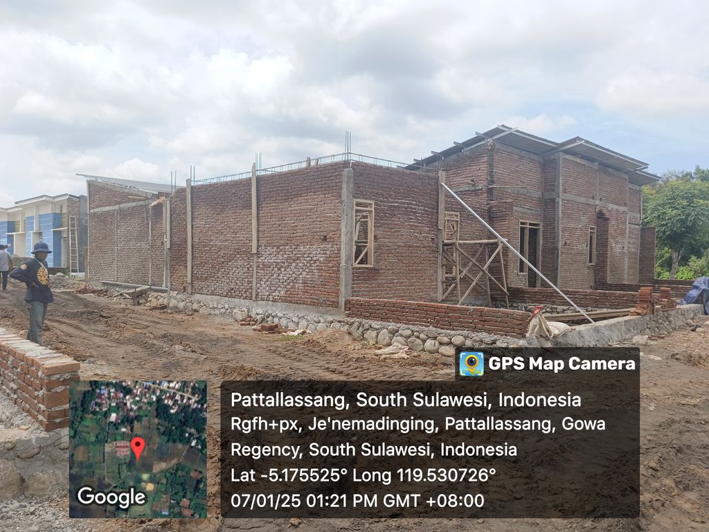 foto posisi tengah perumahan ROYAL MAS RESIDENCE 2 TAHAP 2