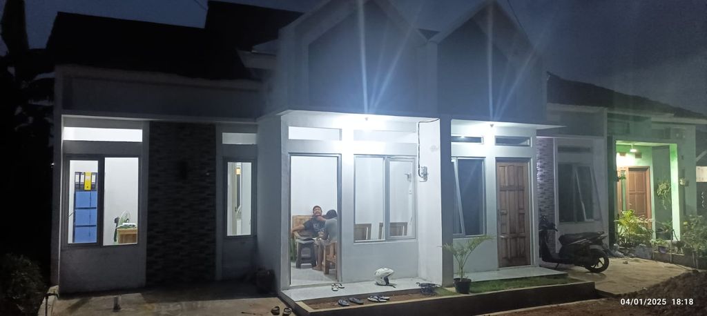 foto tampak rumah tipe Subsidi 2 perumahan Kafeel Land
