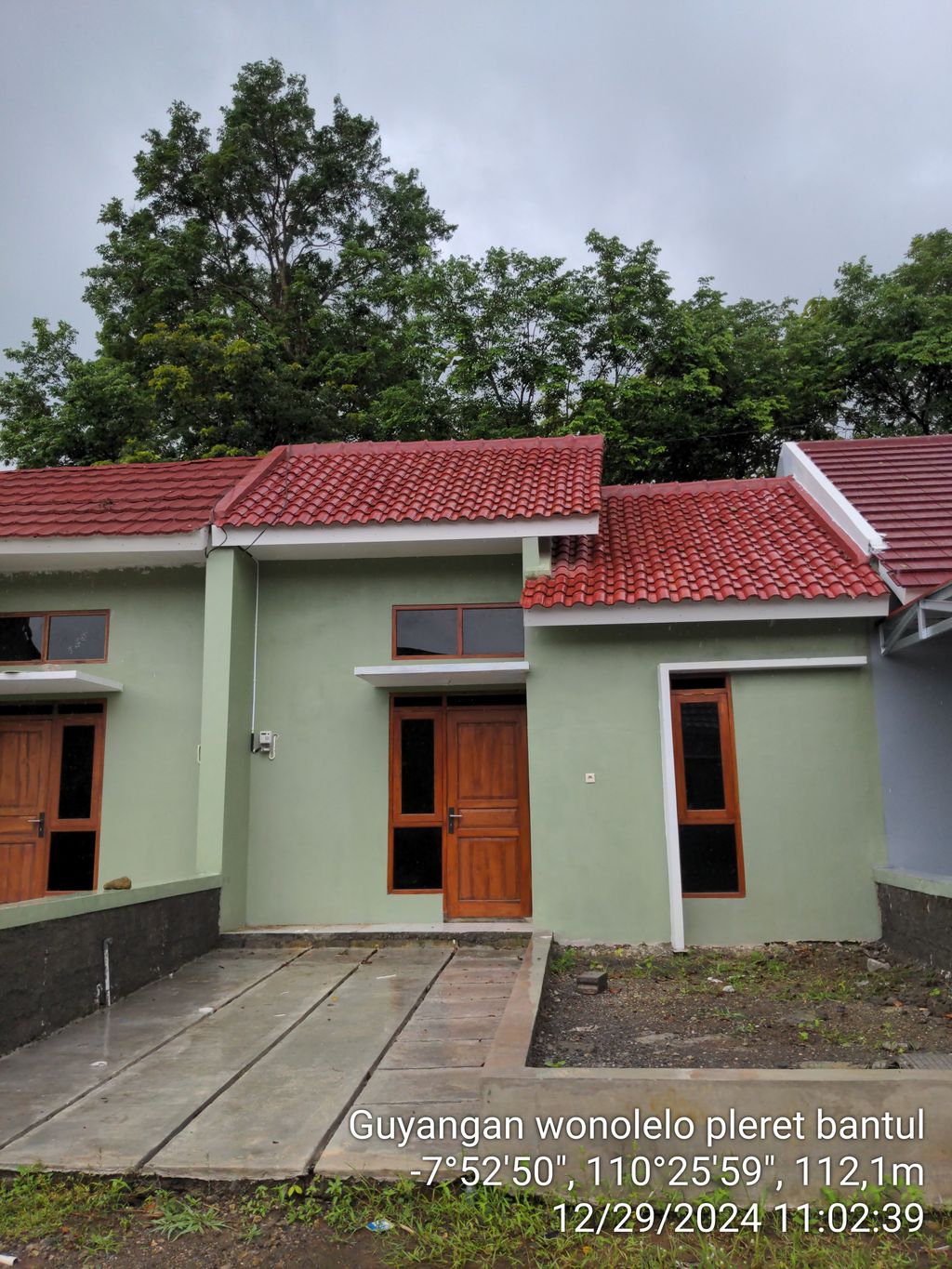 foto tampak rumah tipe 30 perumahan Perumahan Graha Villa Indah Pleret
