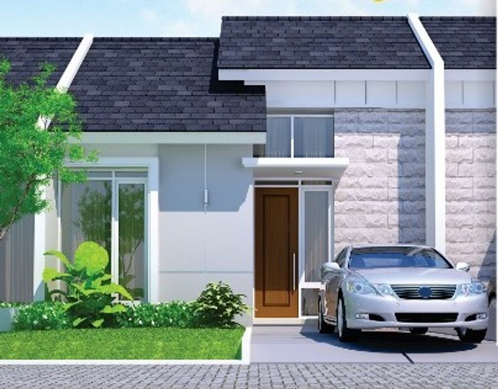 foto tampak rumah tipe 36 perumahan Perumahan Graha Villa Indah Pleret