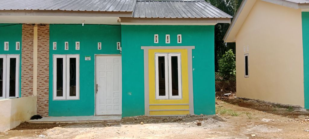 foto tampak rumah tipe 36/91 perumahan Agape Residence Primadona