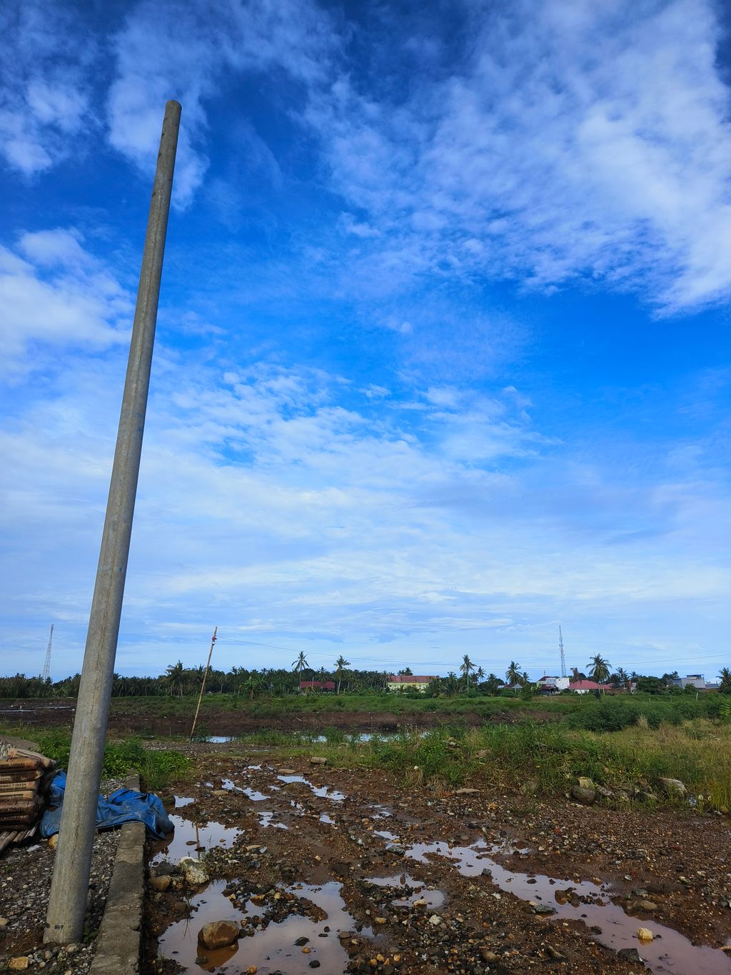 foto posisi tengah perumahan D'shining Residence