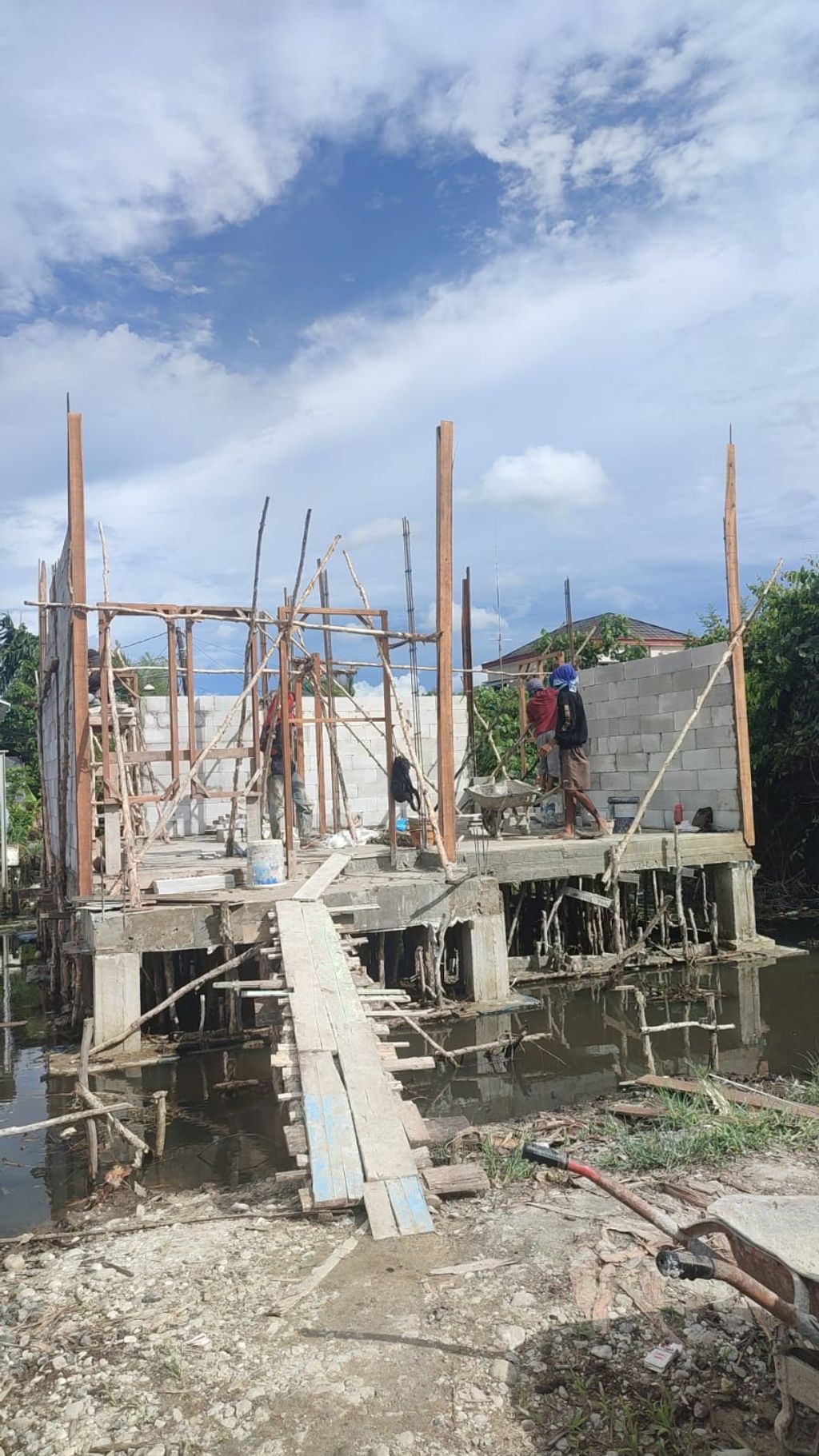 foto contoh rumah perumahan Zayan Permai