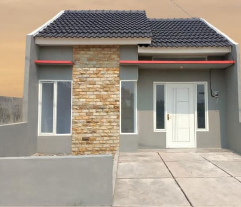 foto tampak rumah tipe 36 perumahan HARMONI RESIDENCE