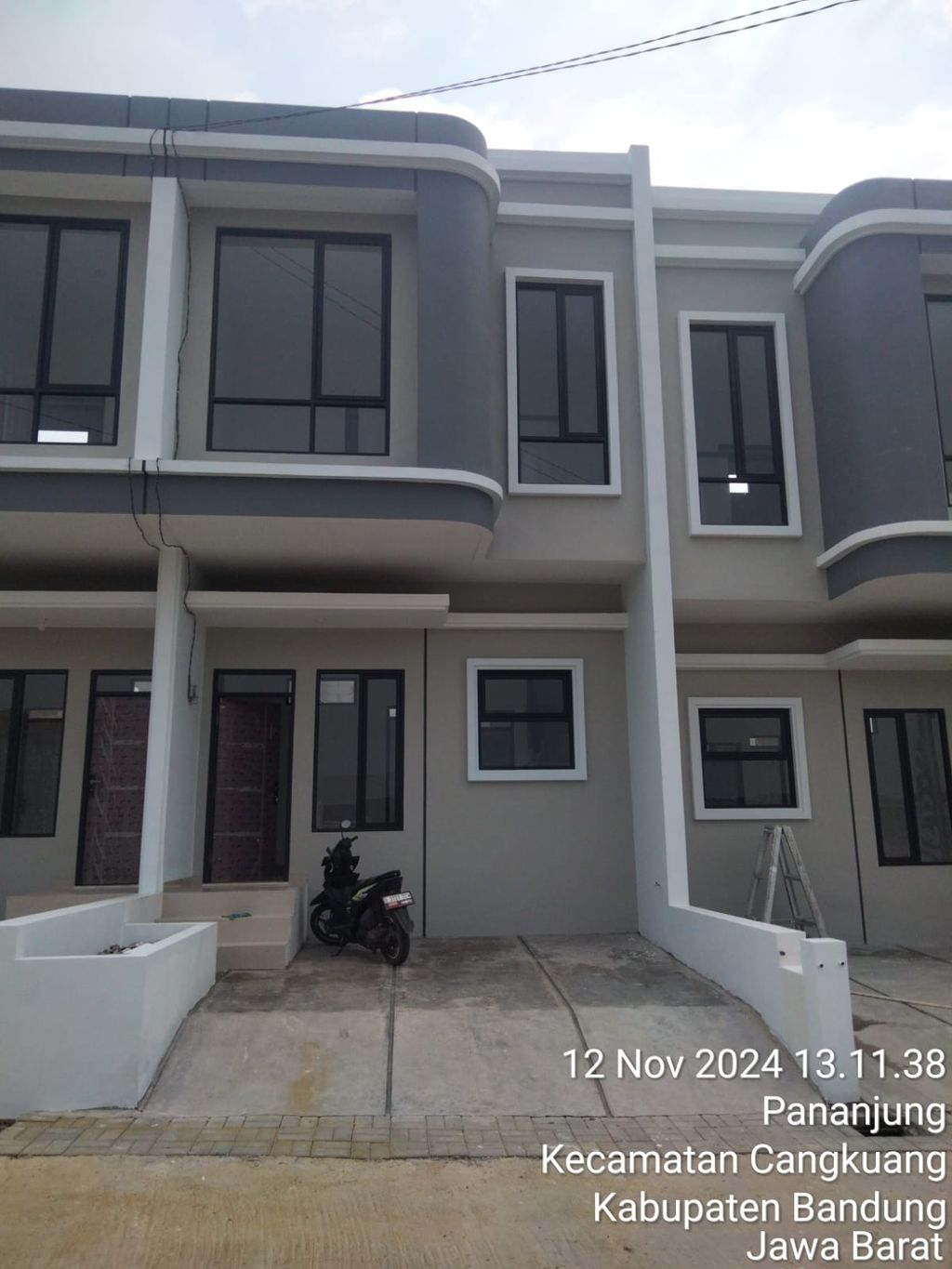 foto tampak rumah tipe 38 Compact (2 kamar) (408) perumahan G-Land Aleena Residence