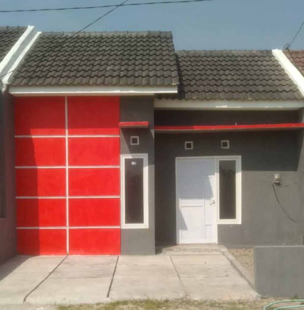 foto tampak rumah tipe 30 perumahan HARMONI RESIDENCE