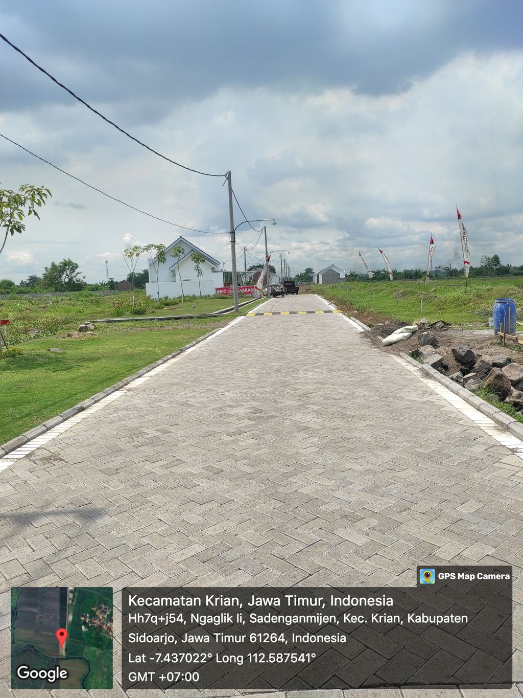 foto posisi tengah perumahan THE QUALITY HARMONY