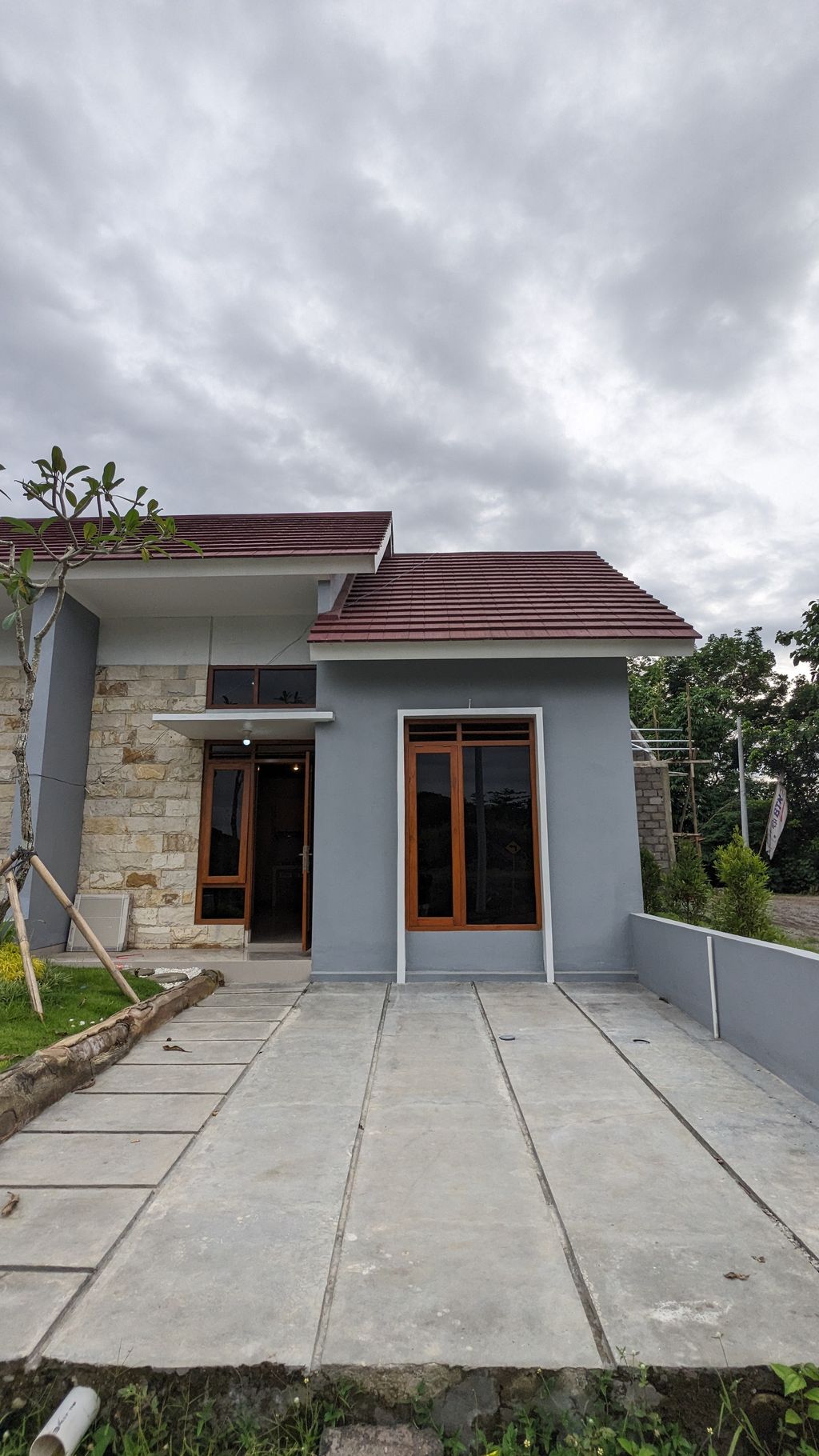 foto tampak rumah tipe 40 perumahan Perumahan Graha Villa Indah Pleret