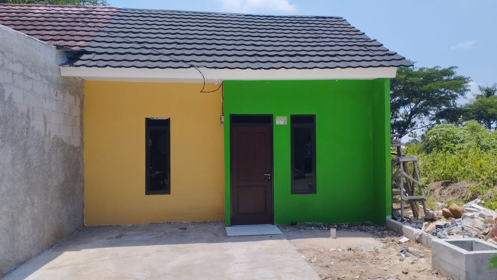 foto tampak rumah tipe 32/60 perumahan PURI ANUGRAH PRATAMA 3