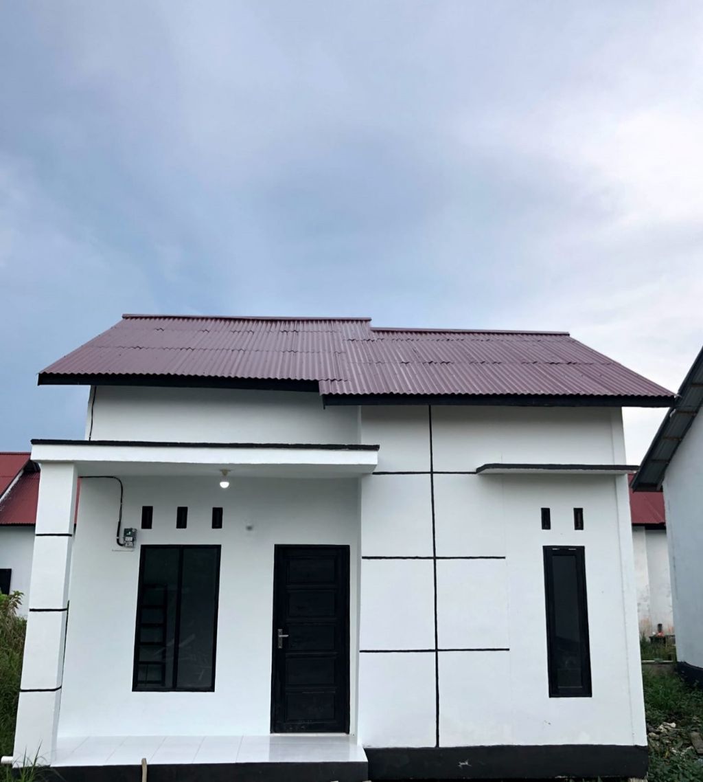 foto tampak rumah tipe 36 perumahan Perumahan Taman Anara
