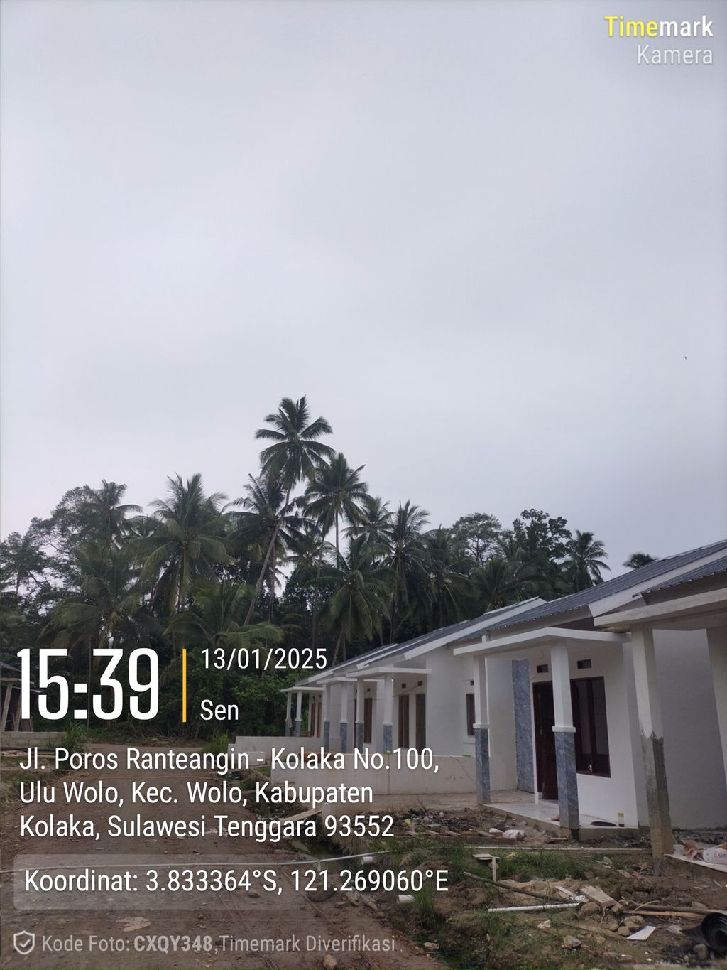 foto posisi tengah perumahan GRIYA ULU WOLO