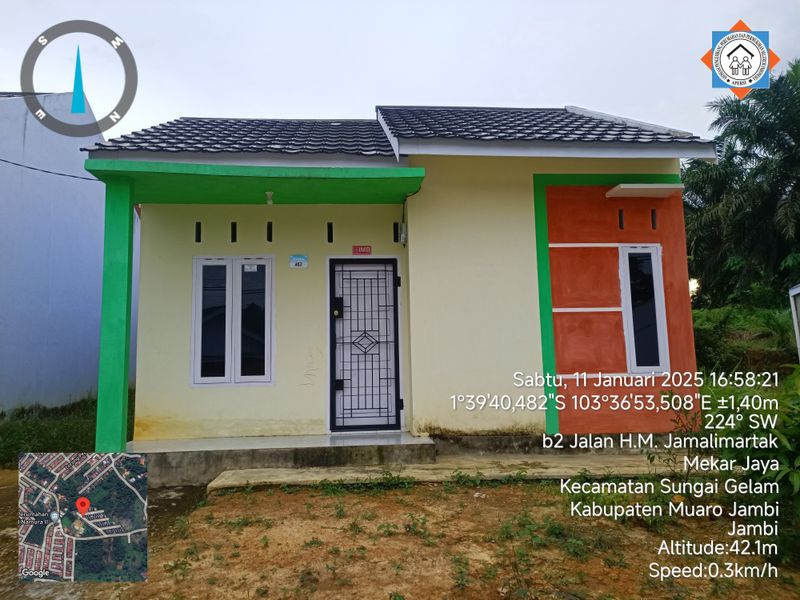 foto contoh rumah perumahan GRIYA SEJAHTERA ANUGRAH KENALI