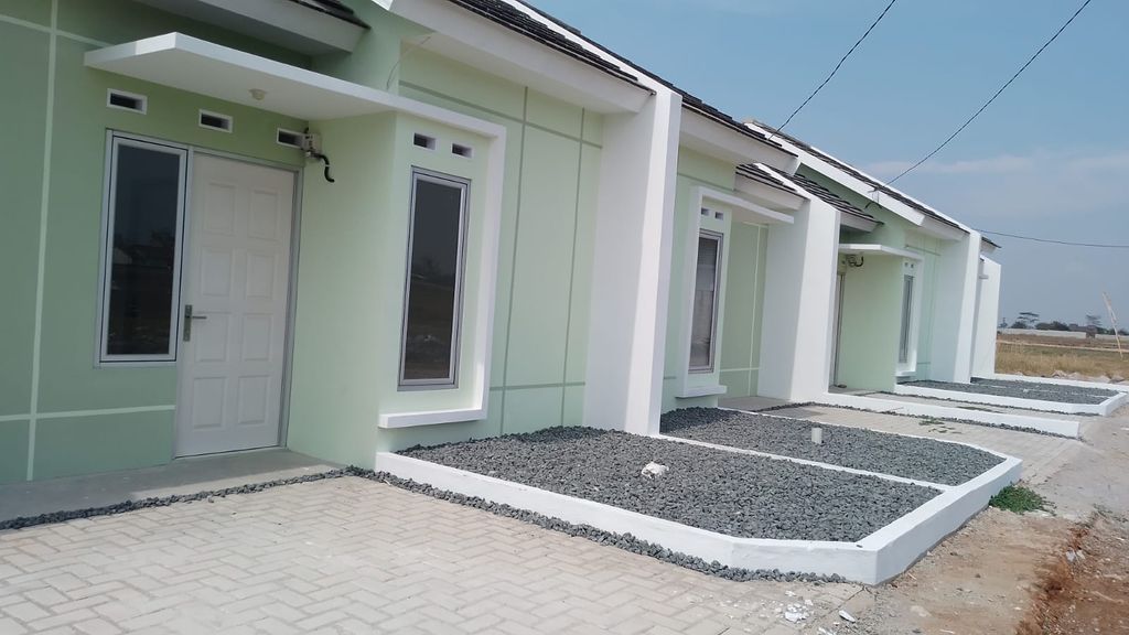 foto tampak rumah tipe T.30 KOMERSIL perumahan Rancaekek Permai 2