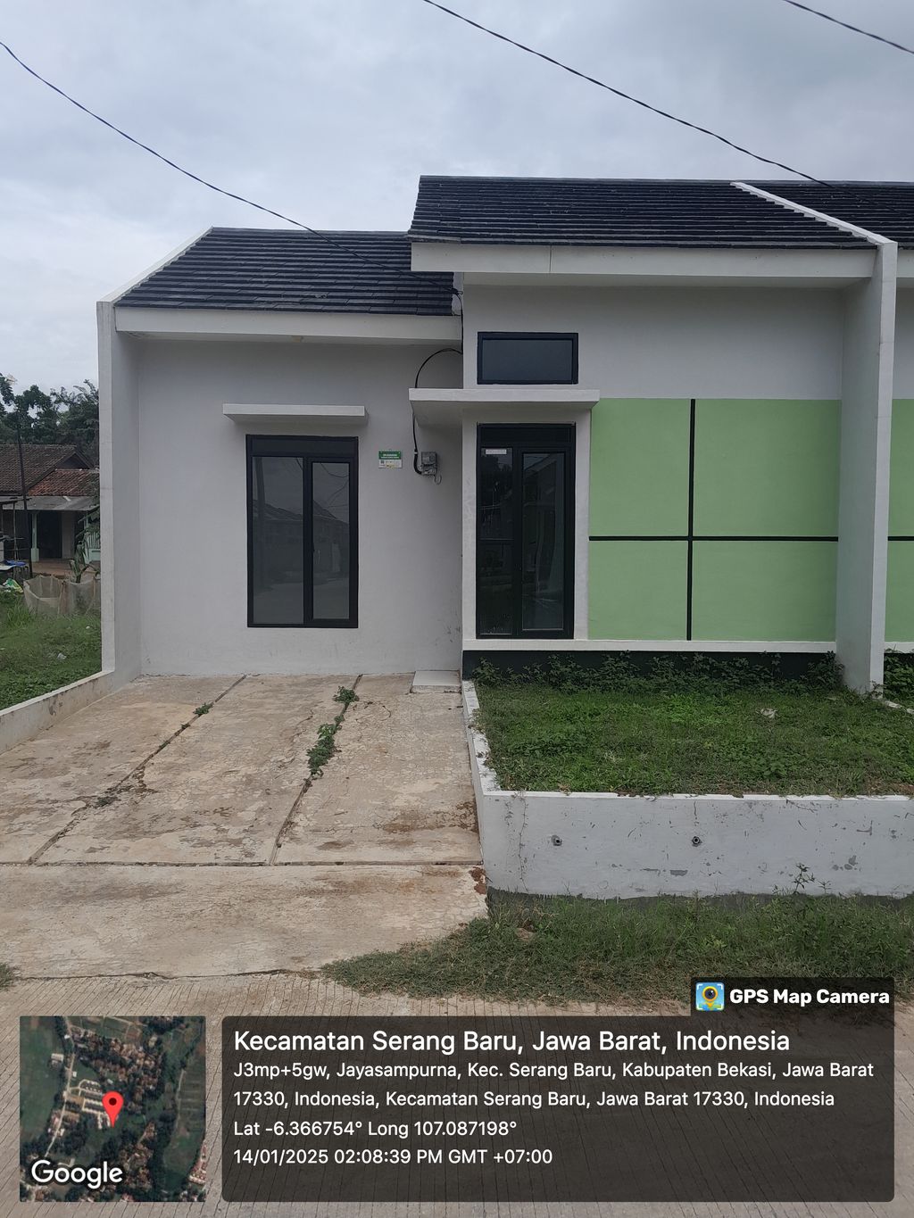 foto posisi tengah perumahan GREEN JAYASAMPURNA RESIDENCE TAHAP 2