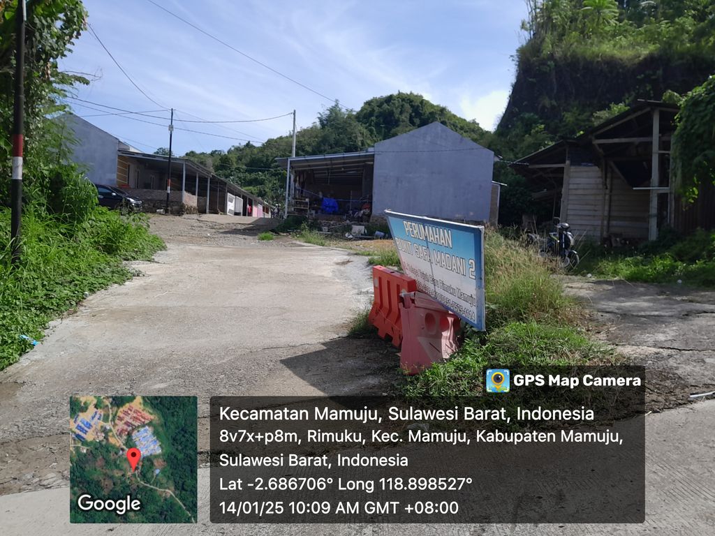 foto gerbang perumahan Bukit Safa Madani