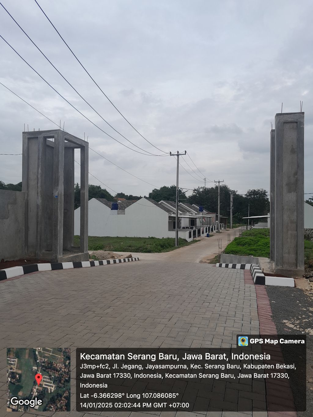 foto gerbang perumahan GREEN JAYASAMPURNA RESIDENCE TAHAP 2