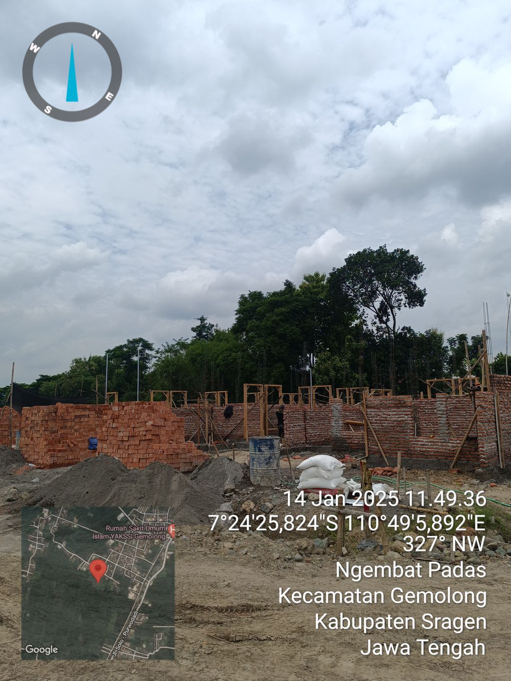 foto posisi tengah perumahan CAKRAWALA UTAMA RESIDENCE 8