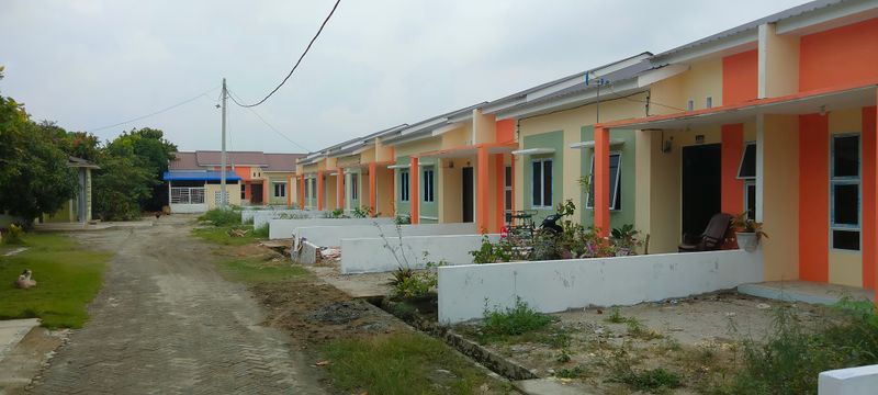 foto posisi tengah perumahan PERUMAHAN PESONA KARYA 2