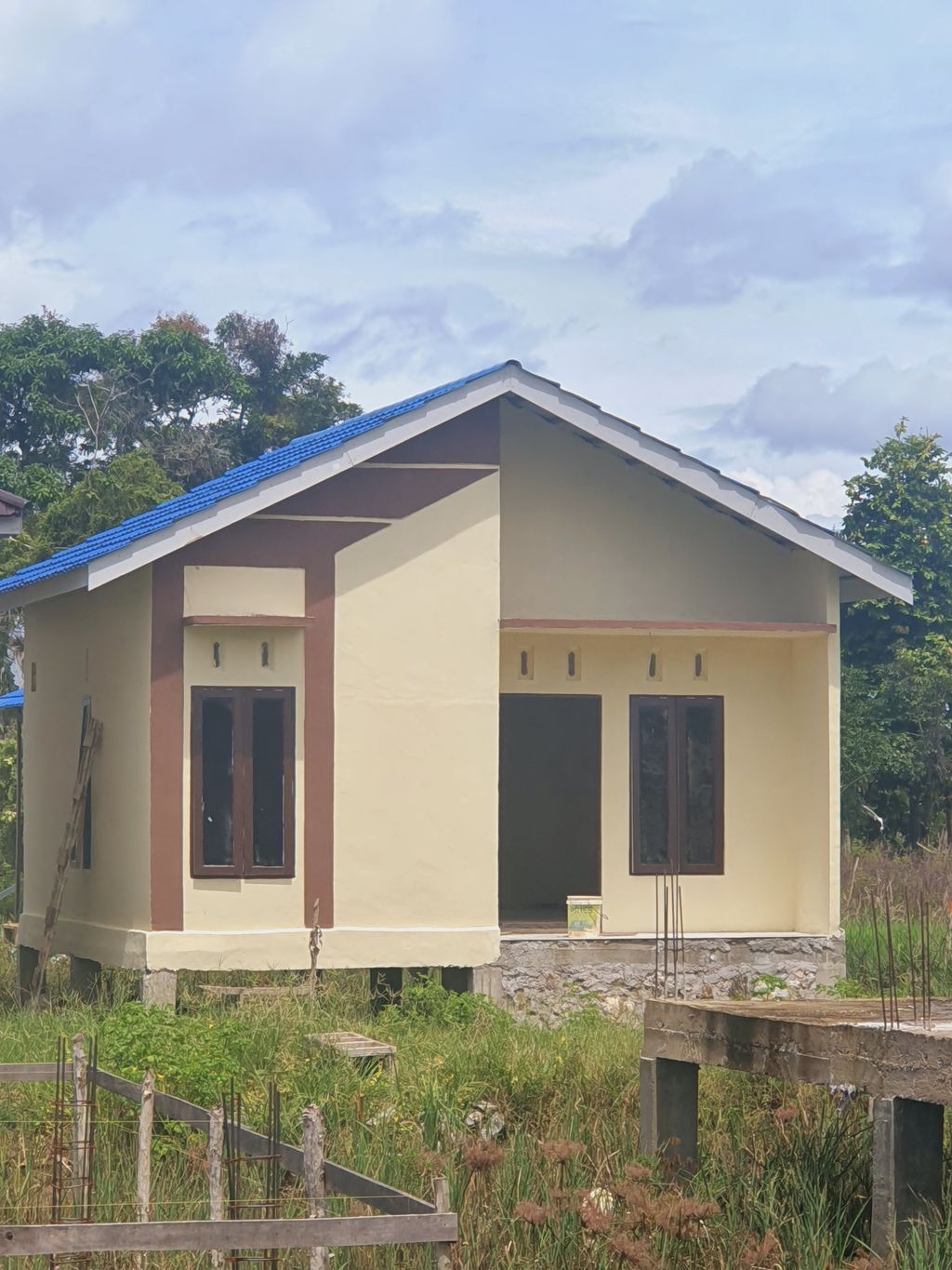 foto tampak rumah tipe Alabio 1 perumahan BAITUN SHOPIA 3