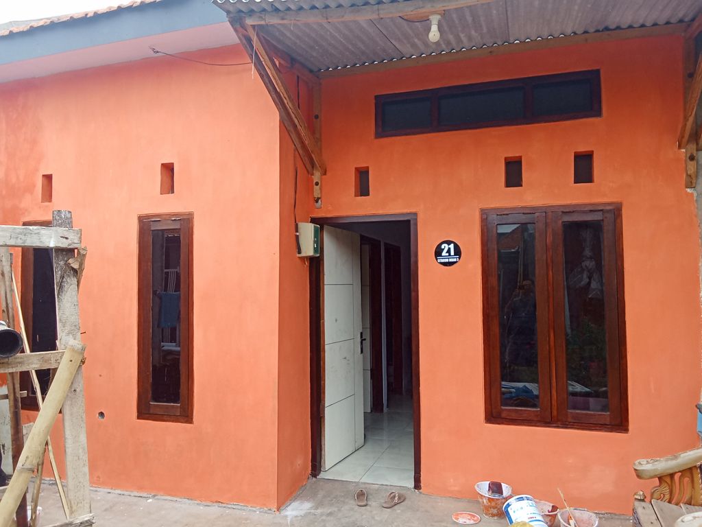 foto tampak rumah tipe 36 perumahan CITARUM INDAH 3