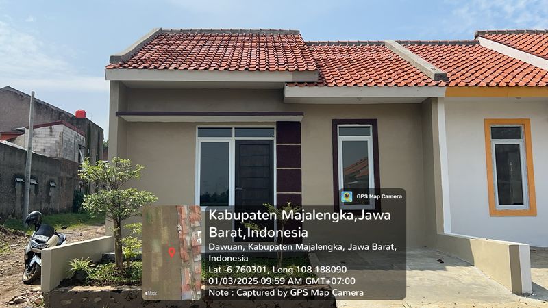 foto posisi tengah perumahan Grand Hegar Dawuan
