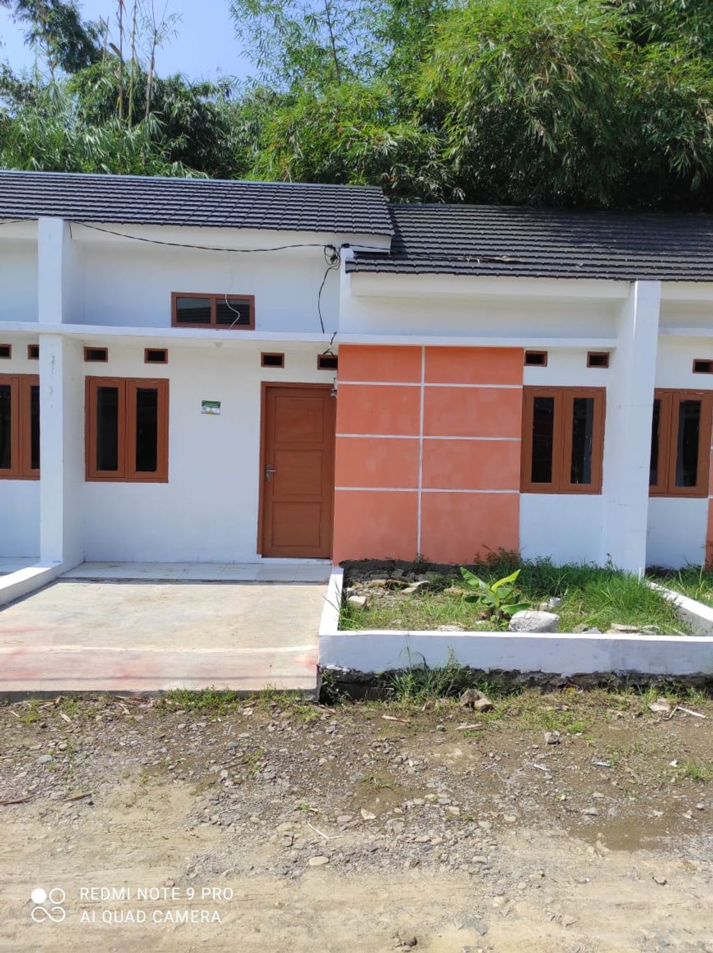 foto tampak rumah tipe 33/60 perumahan GRAND GANDU RESIDENCE