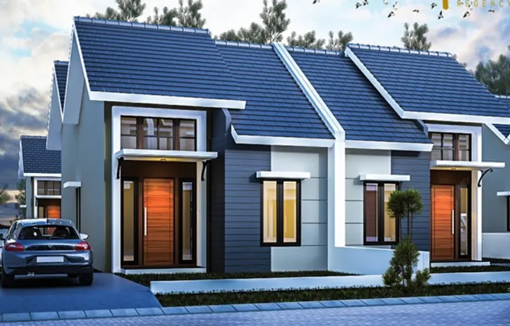 foto tampak rumah tipe 42/90 (9x10) perumahan ALANA REGENCY TAMBAK OSO TAHAP 2 DAN 3
