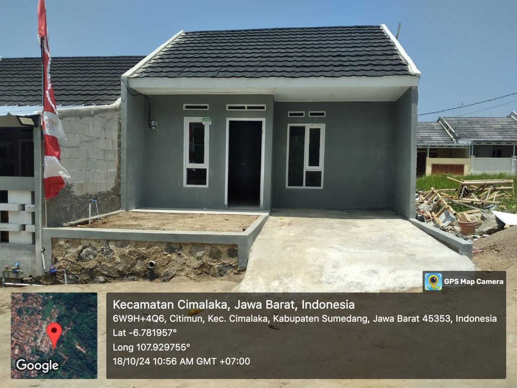 foto tampak rumah tipe 36/60 perumahan BUMI KENANGA ASRI 2