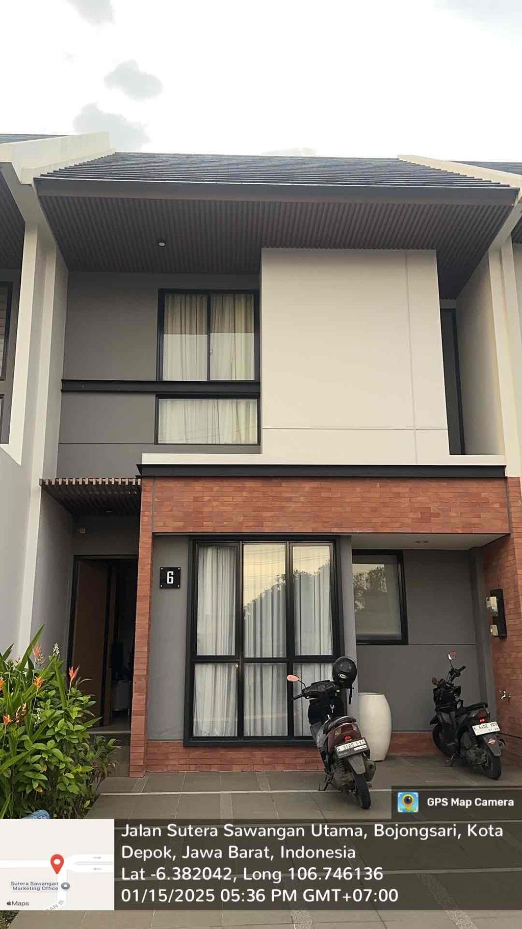 foto contoh rumah perumahan SUTERA SAWANGAN
