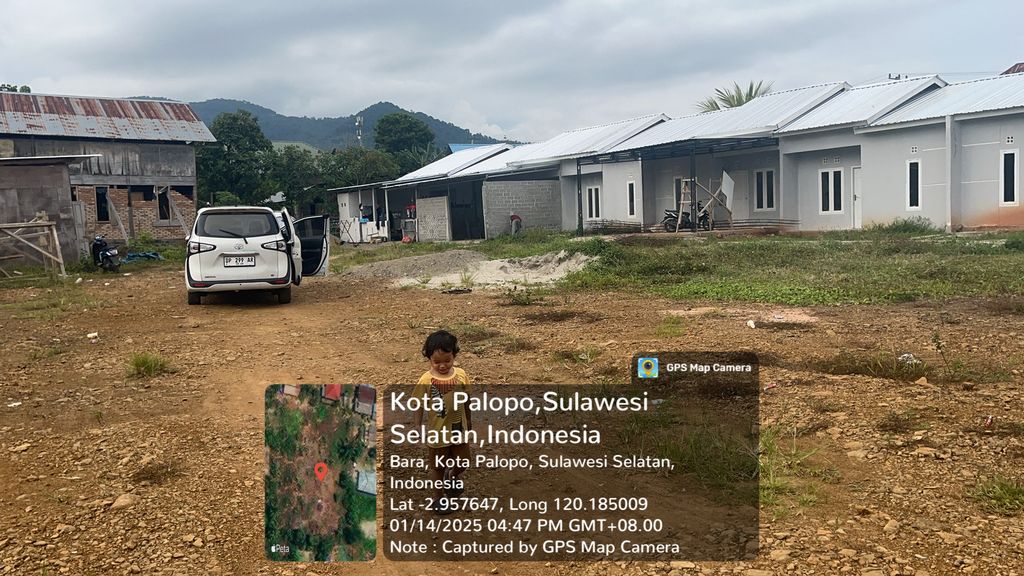 foto posisi tengah perumahan ALFATIH NUSANTARA RESIDENCE
