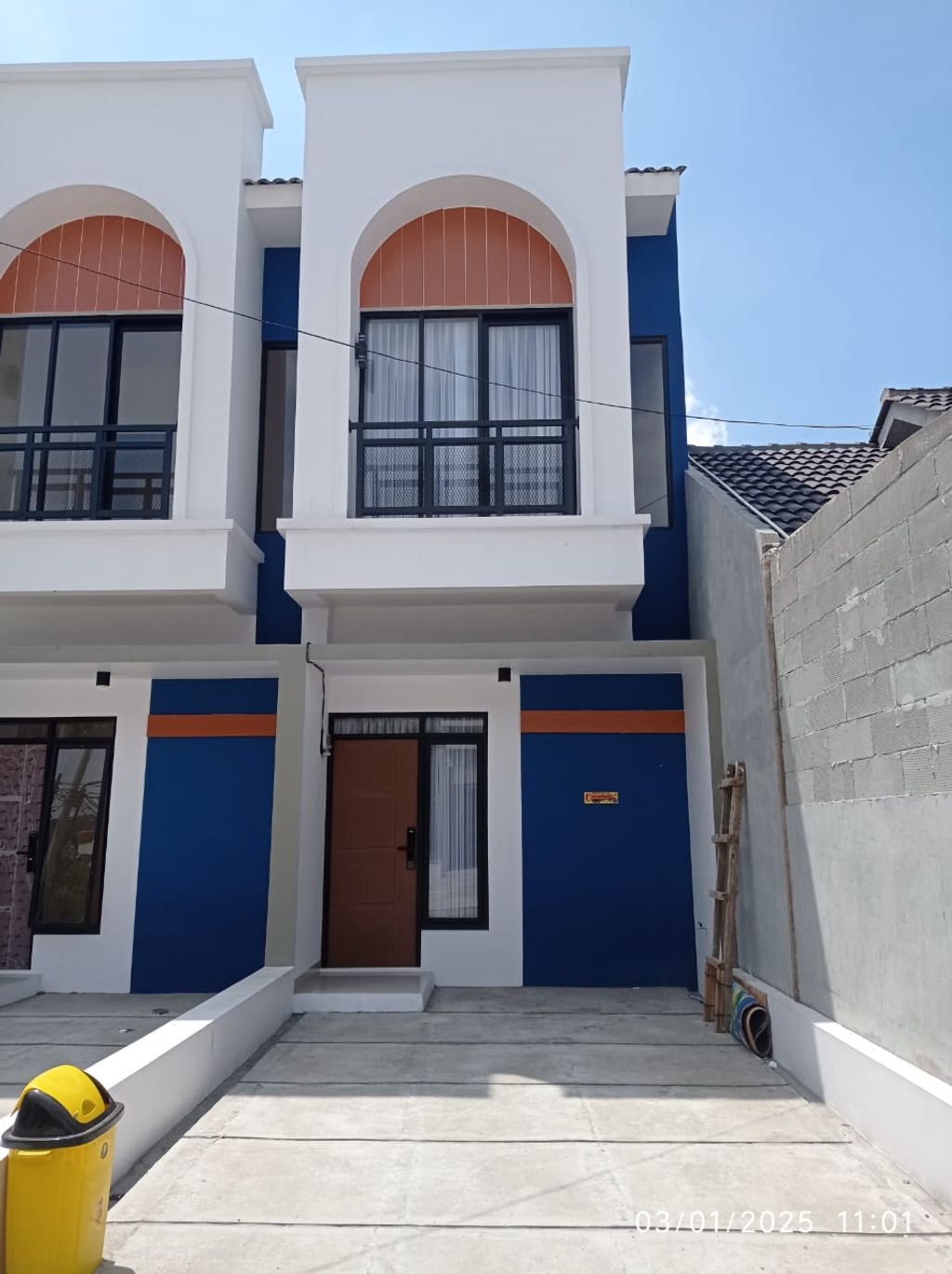 foto tampak rumah tipe 43 Compact High Ceiling (442) perumahan G-Land Ciwastra Park