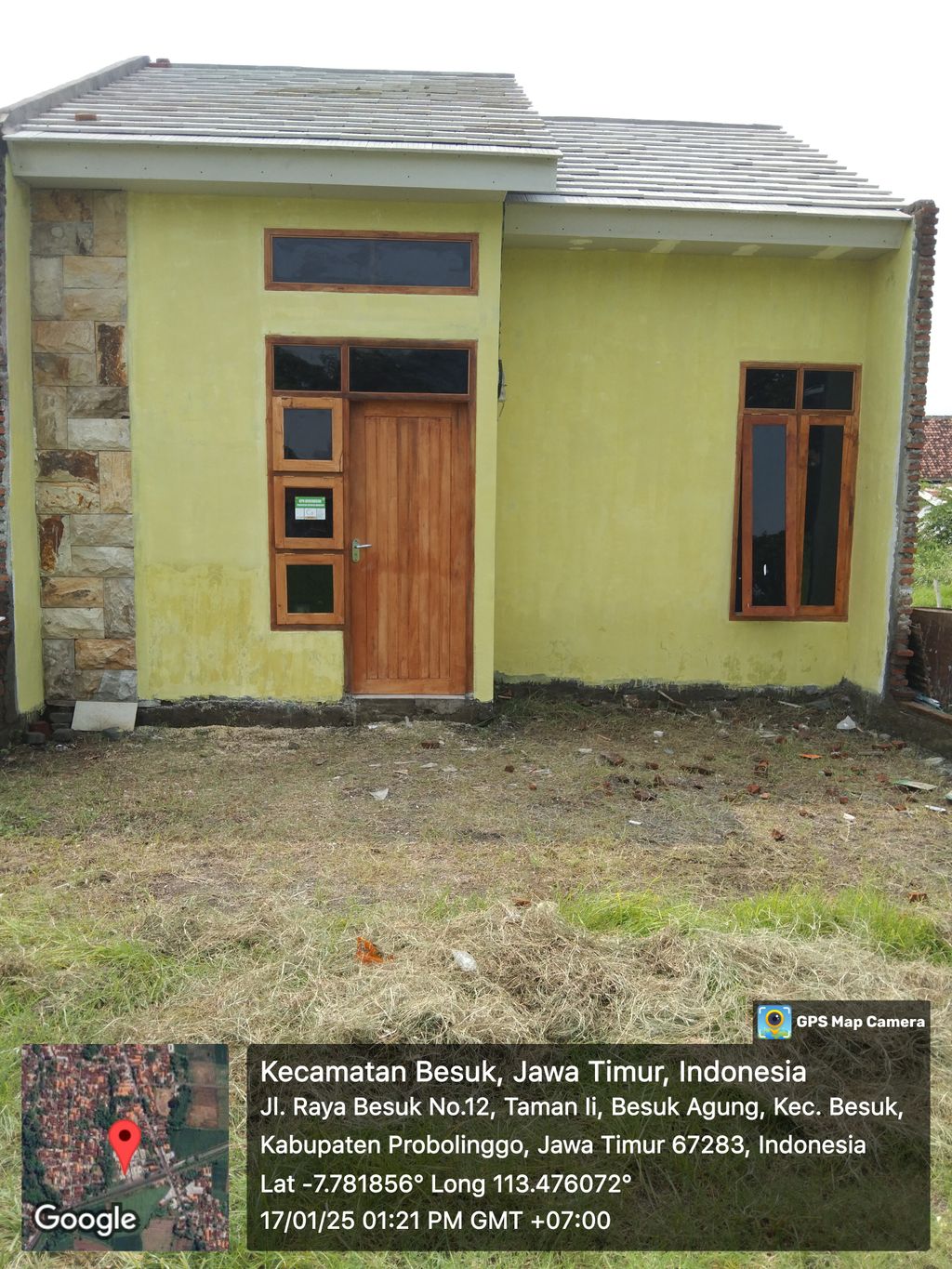foto tampak rumah tipe Subsidi perumahan PRIMA BESUK REGENCY