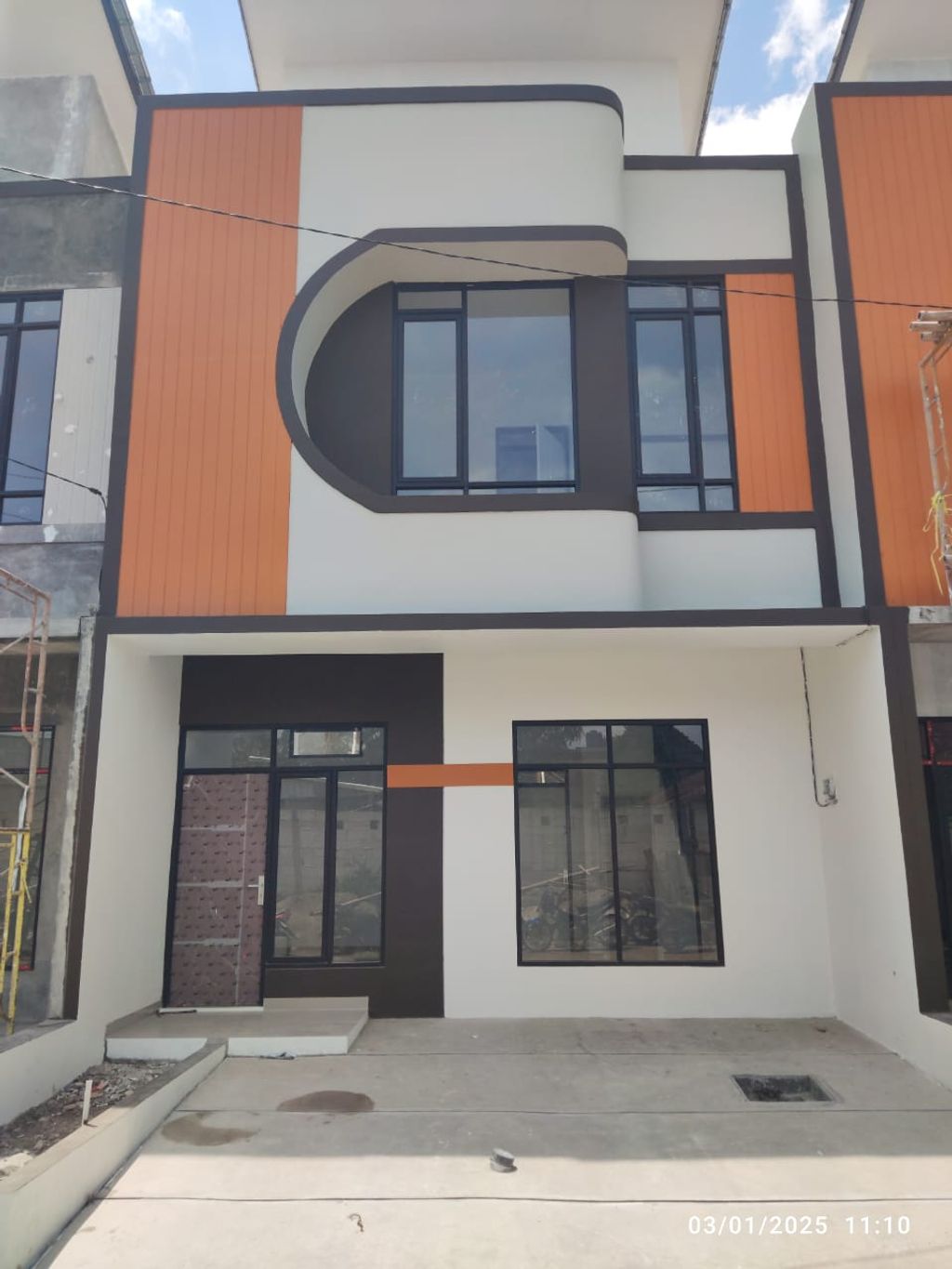 foto tampak rumah tipe 60 Compact 3 Kamar HC (607) perumahan G-Land Katapang Residence 1