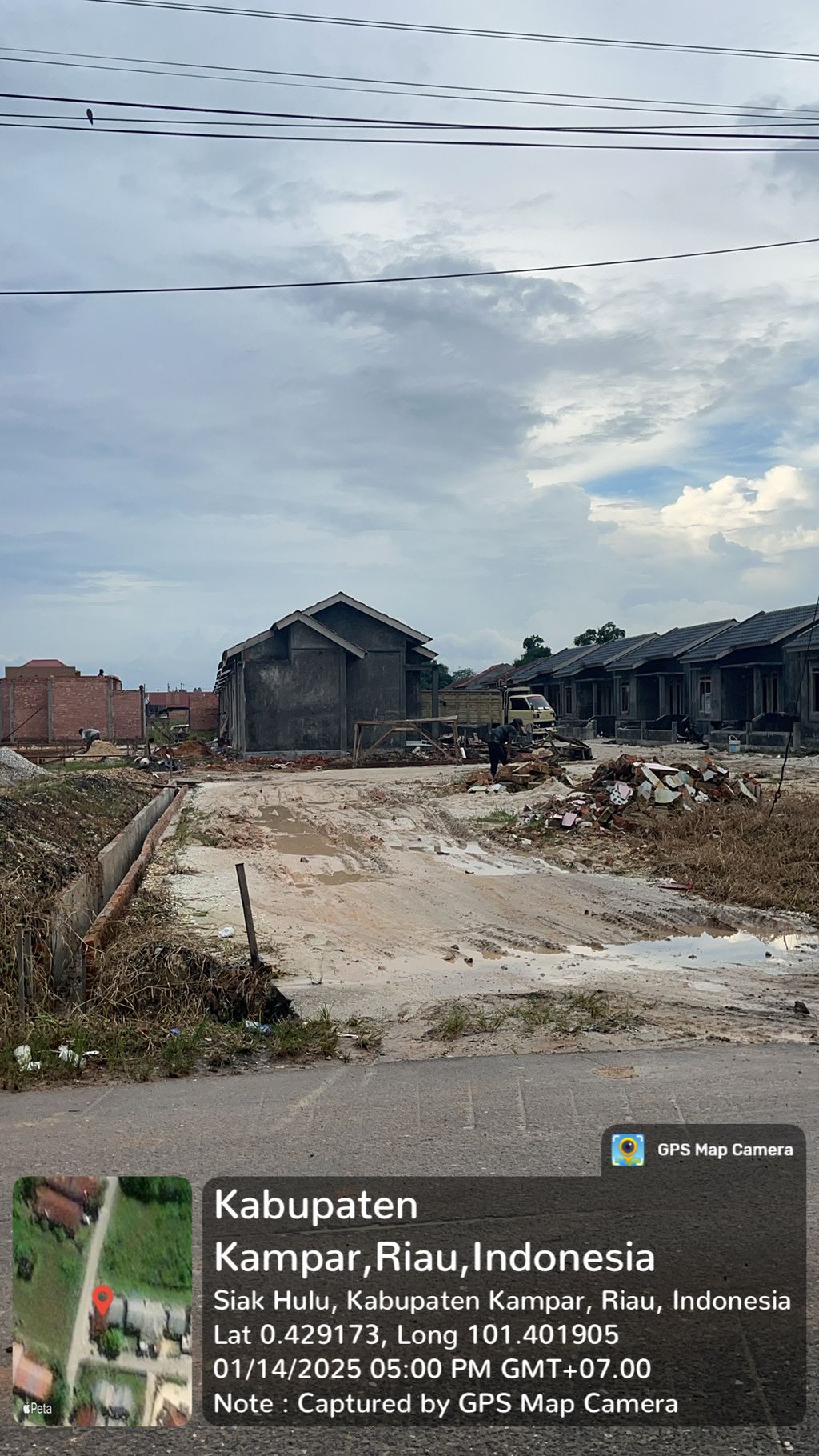foto gerbang perumahan BUNGA CIPTA LESTARI