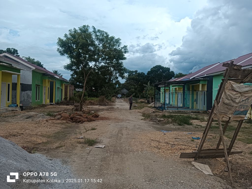 foto posisi tengah perumahan ADNAN RESIDENCE