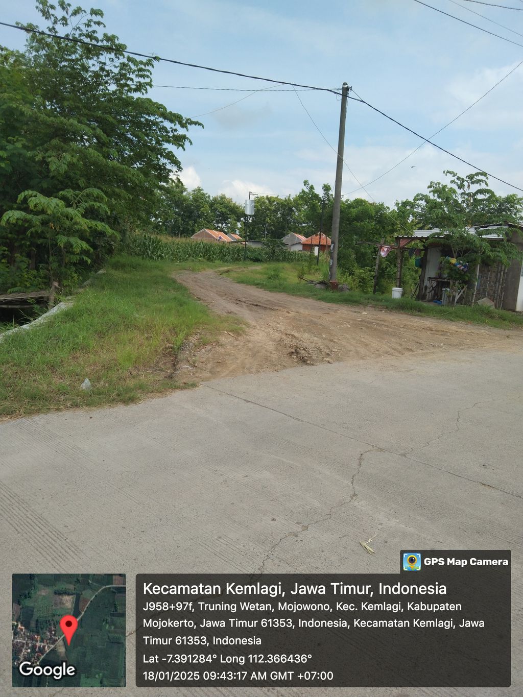 foto gerbang perumahan MOJO INDAH LAND