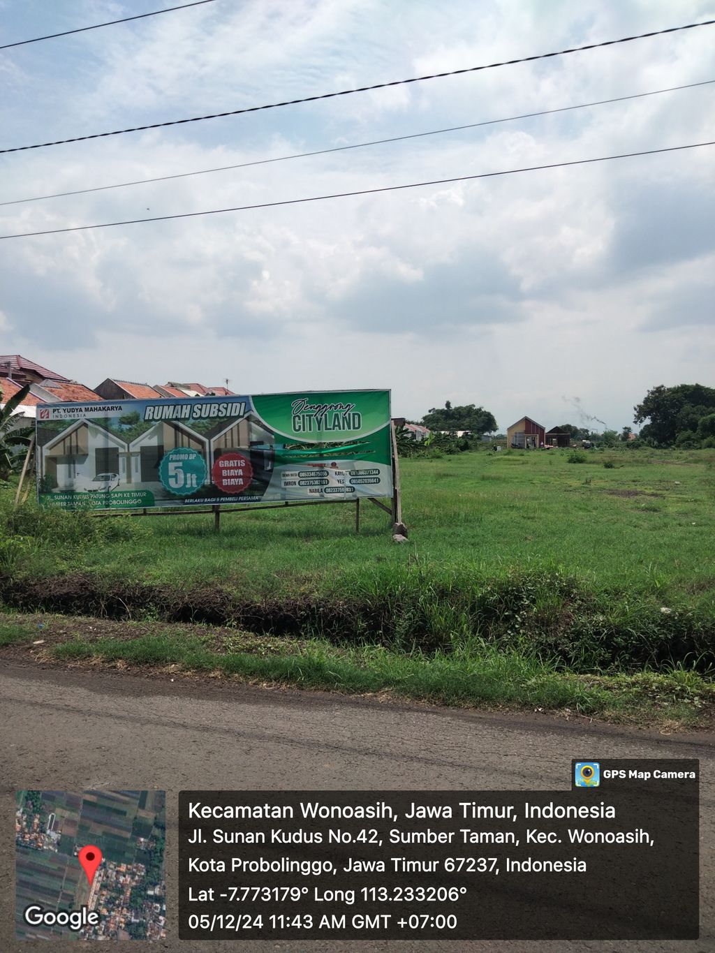 foto gerbang perumahan Jenggrong CityLand