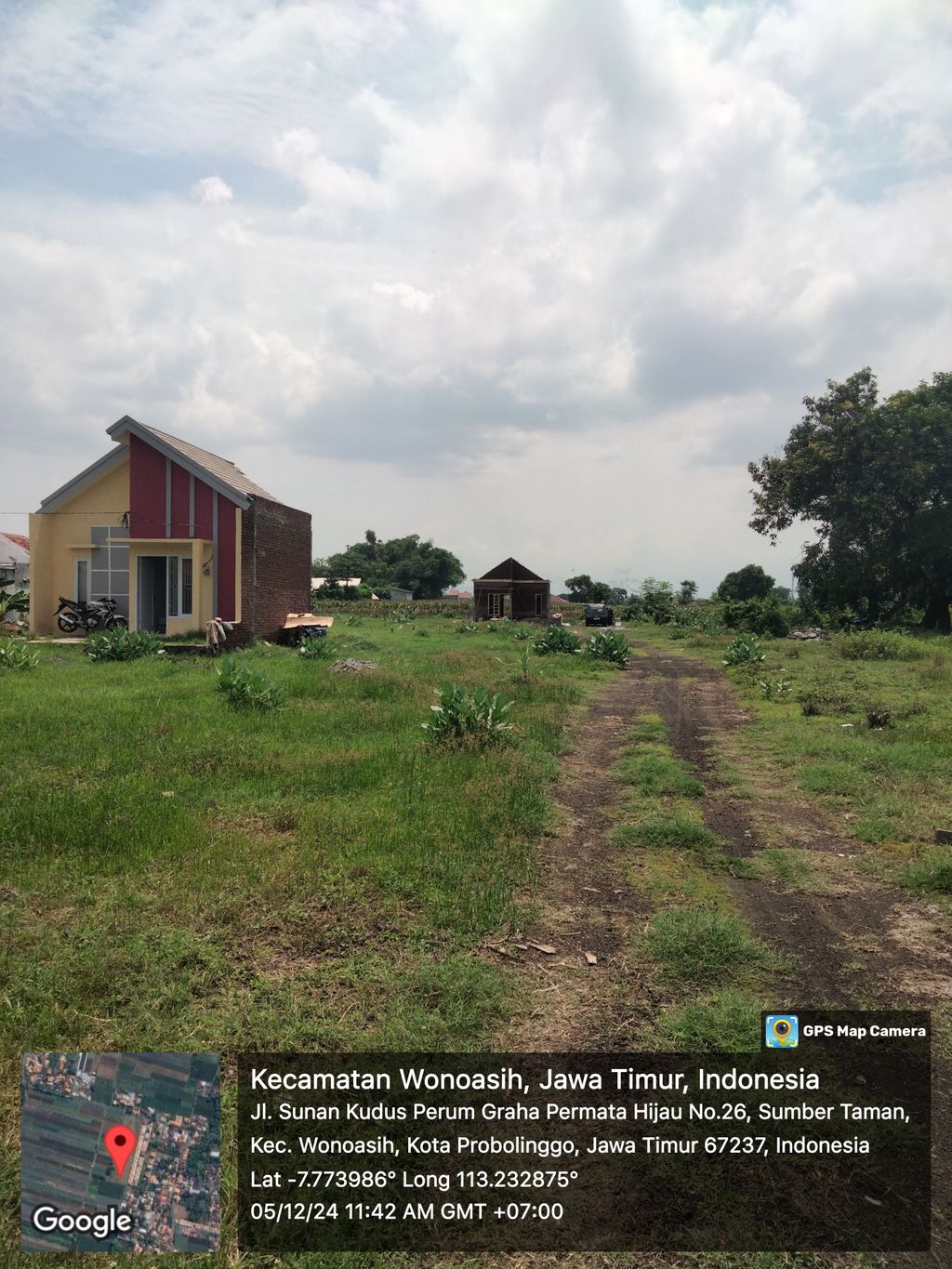 foto posisi tengah perumahan Jenggrong CityLand