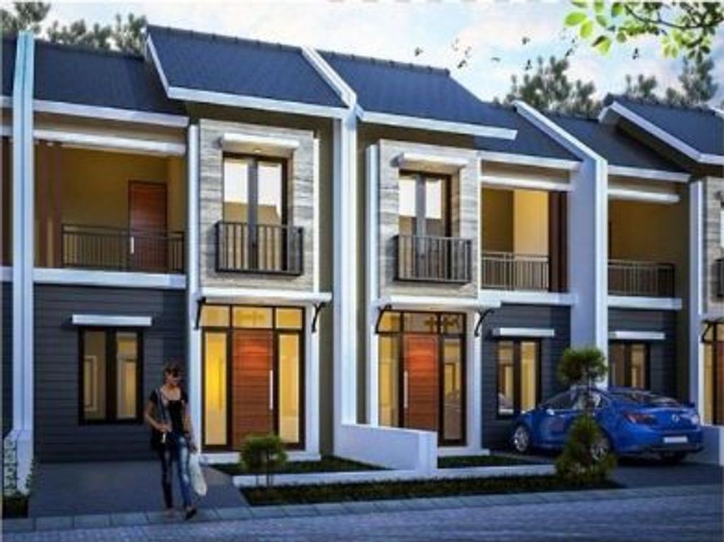 foto tampak rumah tipe 52/72 perumahan ALANA REGENCY TAMBAK OSO TAHAP 2 DAN 3