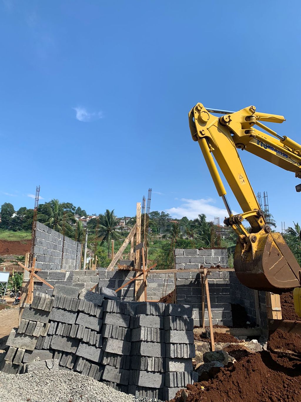 foto tampak rumah tipe 36 1 Lantai Landed (421) perumahan G-Land Padalarang Valley