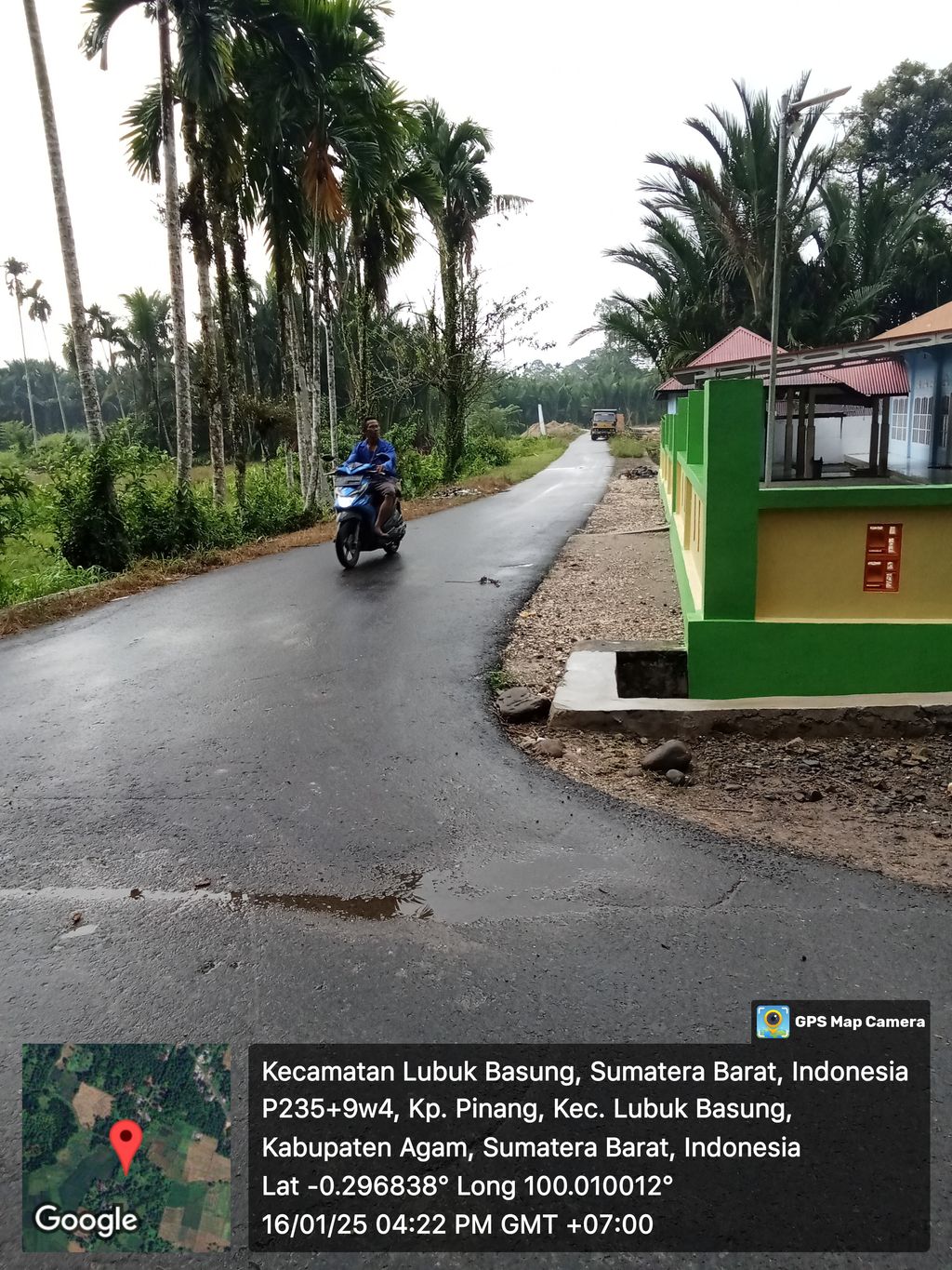 foto gerbang perumahan Paramadina Recidence