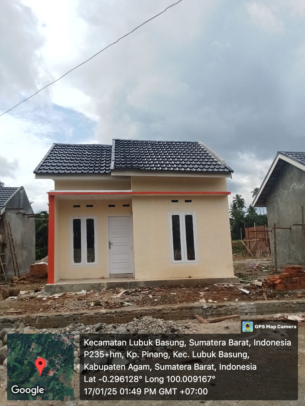 foto contoh rumah perumahan Paramadina Recidence