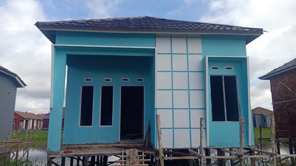 foto tampak rumah tipe 36 perumahan BERKAH AL FATIH RESIDENCE TAHAP 3