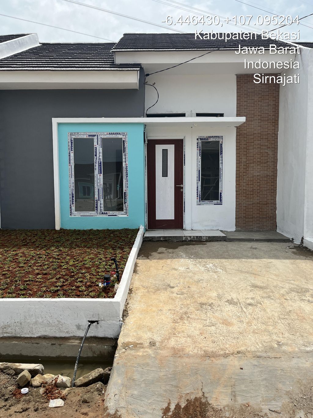 foto denah rumah tipe Mulia Bekasi Residence 30/60 perumahan Mulia Bekasi Residence