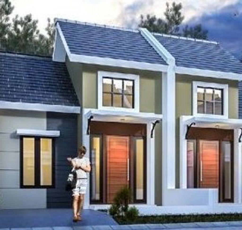 foto tampak rumah tipe 32/108 perumahan ALANA REGENCY TAMBAK OSO TAHAP 2 DAN 3